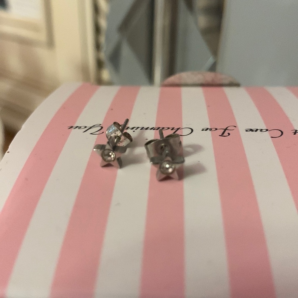Silver Star Earrings